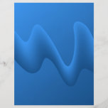 Conception bleue moderne d'abrégé sur vague prospectus en couleur