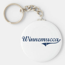Conception classique de Winnemucca Nevada Porte-clefs