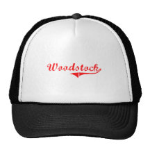 Conception classique de Woodstock la Géorgie Casquettes De Camionneur