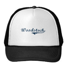 Conception classique de Woodstock le Connecticut Casquettes De Camionneur