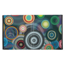 Conception de cercles étuis iPad folio