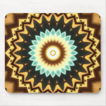 Conception de kaléidoscope tapis de souris