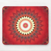Conception de kaléidoscope tapis de souris