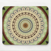 Conception de kaléidoscope tapis de souris