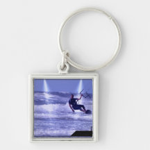 Conception de Kiteboarding Porte-clefs