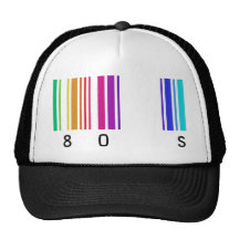 conception de la couleur 80s ! casquette