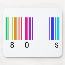 conception de la couleur 80s ! tapis de souris
