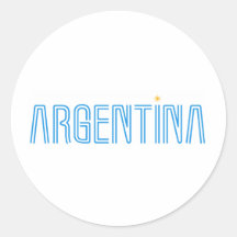 Conception de l'Argentine ! Autocollants