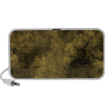 Conception de motif de flore de fractale haut-parleur iPod
