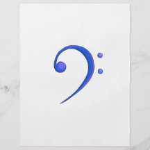 Conception de note bleue de style décontracté de c