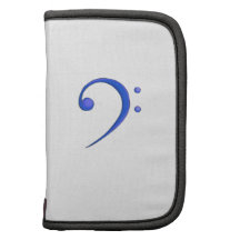Conception de note bleue de style décontracté de c agenda folio