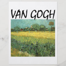 Conception de peinture de Van Gogh ! Prospectus