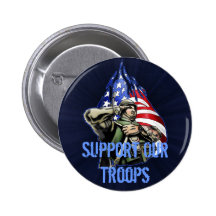 Conception de salut de soldat pin's avec agrafe