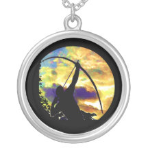 Conception de tir à l'arc de Sagittaire par patjil Pendentifs Personnalisés