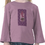 Conception décorative d'orchidée t-shirts