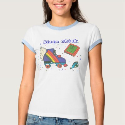 Conception d'icône de patin de rouleau des années  t-shirts par krichard08