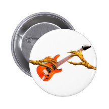 Conception en bois de cadeau de guitare électrique pin's