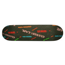 conception faite sur commande de café plateaux de skateboards