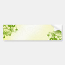 Conception florale adhésif pour voiture