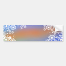 Conception florale autocollants pour voiture