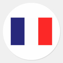 Conception française de drapeau - OUI ! Autocollants