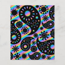 Conception géniale de Paisley Prospectus Avec Motif