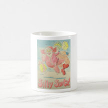 Conception idiote de Noël de Père Noël Tasse À Café