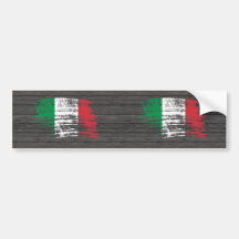 Conception italienne fraîche de drapeau autocollant pour voiture