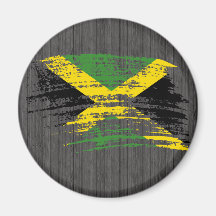 Conception jamaïcaine fraîche de drapeau aimant