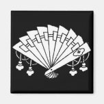 Conception japonaise de fan - aimant