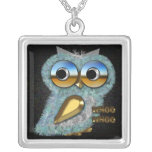 Conception mignonne de hibou collier