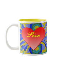 Conception mignonne de tasse de Saint-Valentin de 
