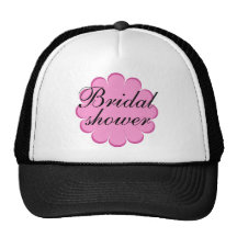 Conception nuptiale de fleur de douche ! casquettes de camionneur