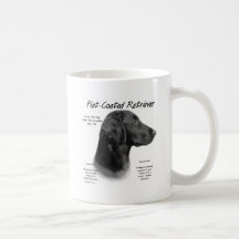 Conception Plat-Enduite d'histoire de chien d'arrê Tasses À Café