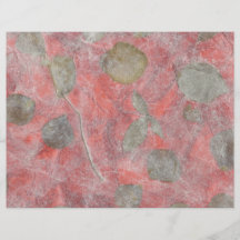 Conception rose de feuille en papier de soie de so prospectus