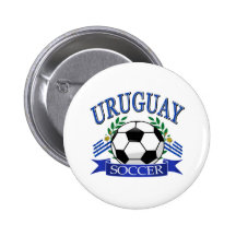 Conceptions de ballon de football de l'Uruguay Badges Avec Agrafe