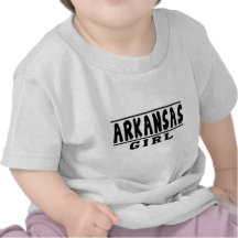 Conceptions de fille de l'Arkansas T-shirt