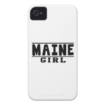 Conceptions de fille du Maine Coques iPhone 4 Case-Mate