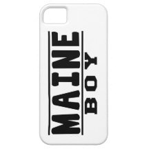 Conceptions de garçon du Maine Coque iPhone 5