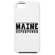 Conceptions de la superpuissance du Maine Coques iPhone 5 Case-Mate