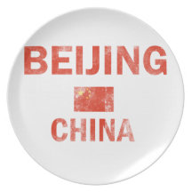 Conceptions de Pékin Chine Assiette