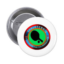 Conceptions de ping-pong badge
