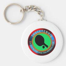 Conceptions de ping-pong porte-clef