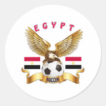 Conceptions du football de l'Egypte Adhésifs