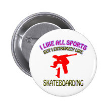 Conceptions faisantes de la planche à roulettes badges avec agrafe