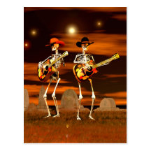 Concert de Halloween Cartes Postales