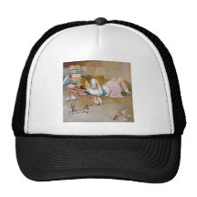 CONCLUSION DU PAYS DES MERVEILLES CASQUETTE DE CAMIONNEUR