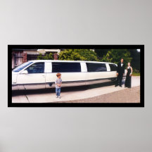 Conducteur de limousine de bébé affiches