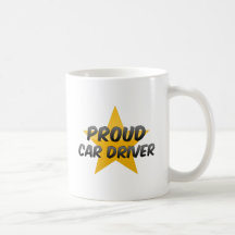 Conducteur de voiture fier mugs à café