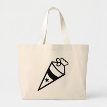 Cône d'école sacs en toile